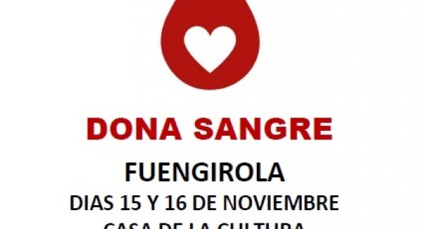La Casa de la Cultura de Fuengirola acoge una colecta de sangre