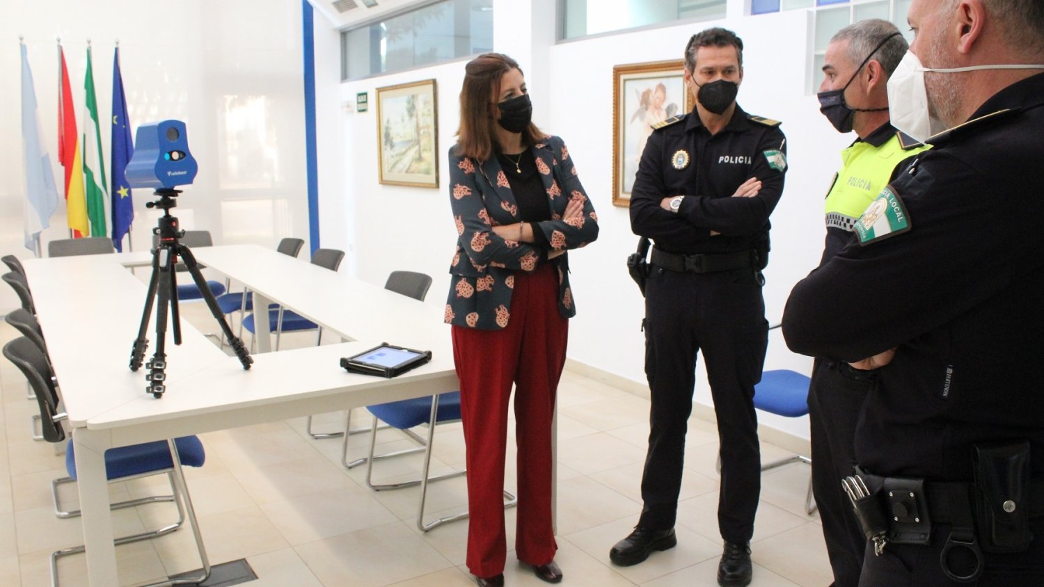 La Policía Local refuerza el control de velocidad en Fuengirola con un radar móvil