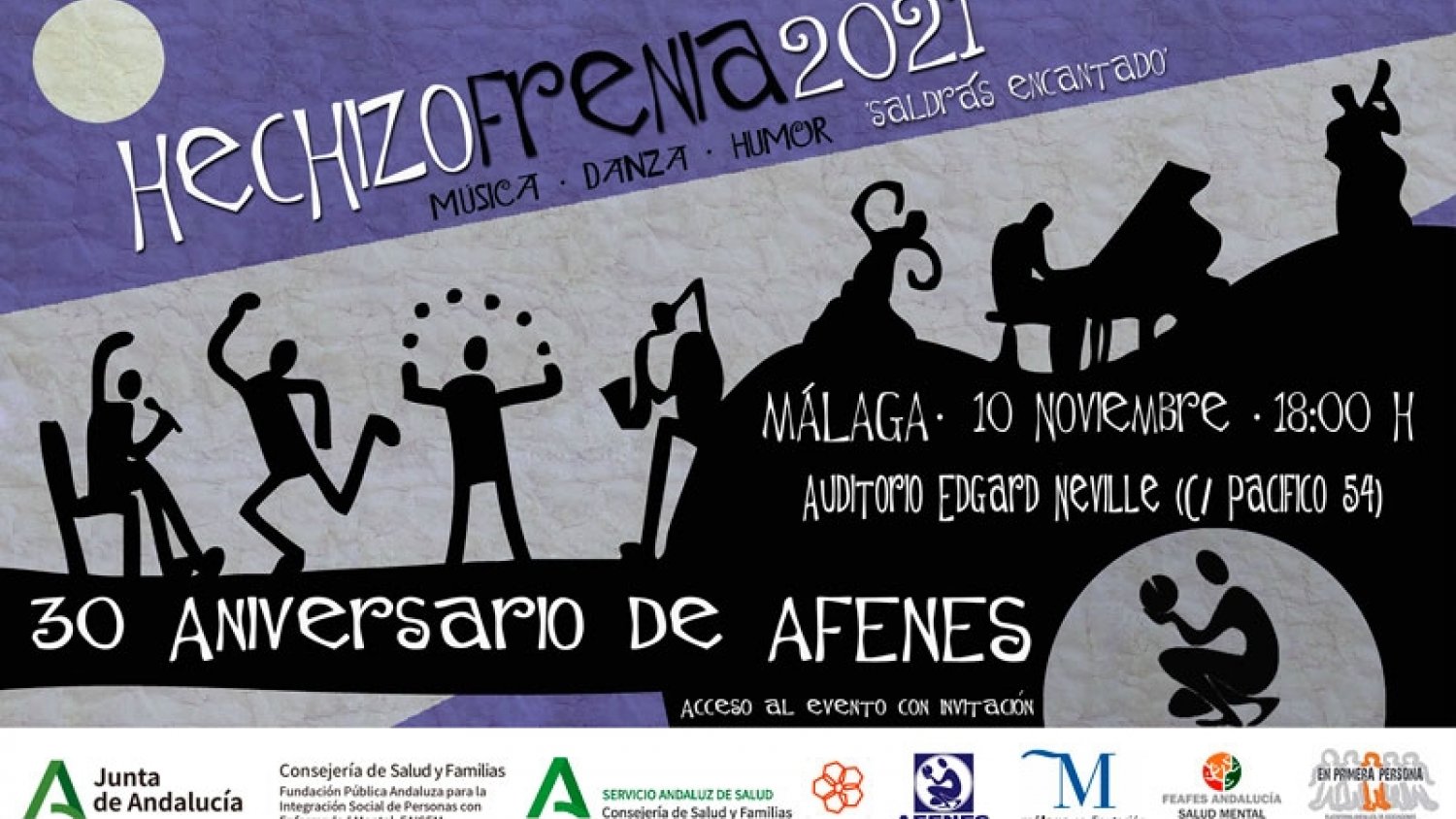 Salud y Familias celebra el espectáculo Hechizofrenia para concienciar sobre la salud mental