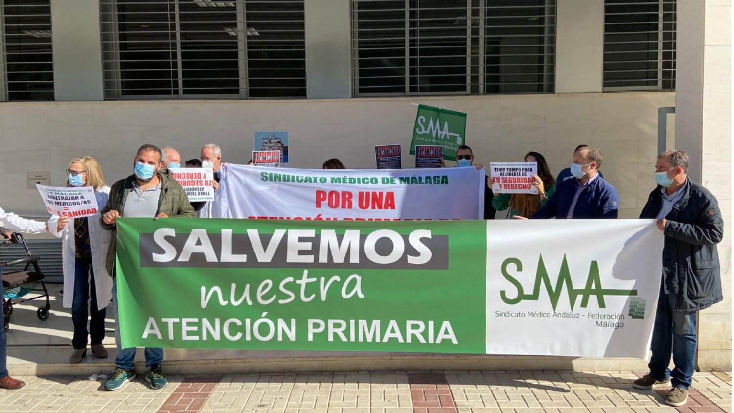 Los profesionales sanitarios denuncian la situación de la Atención Primaria en Málaga