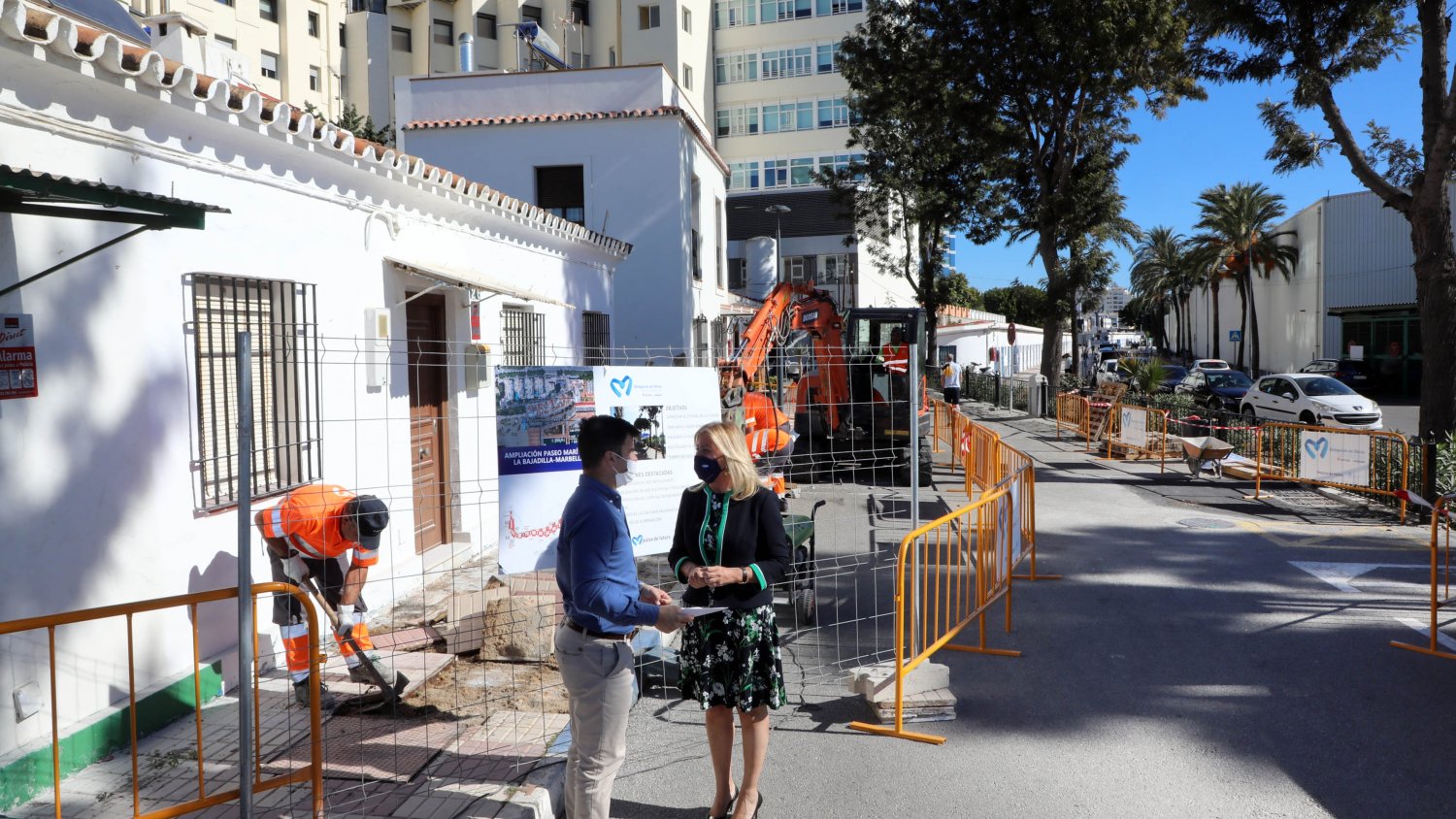 Marbella continúa la ampliación del Paseo Marítimo con un nuevo tramo de 2,5 kilómetros