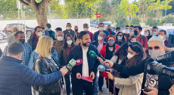 Daniel Pérez reivindica el compromiso socialista en la presentación de su candidatura para liderar el PSOE