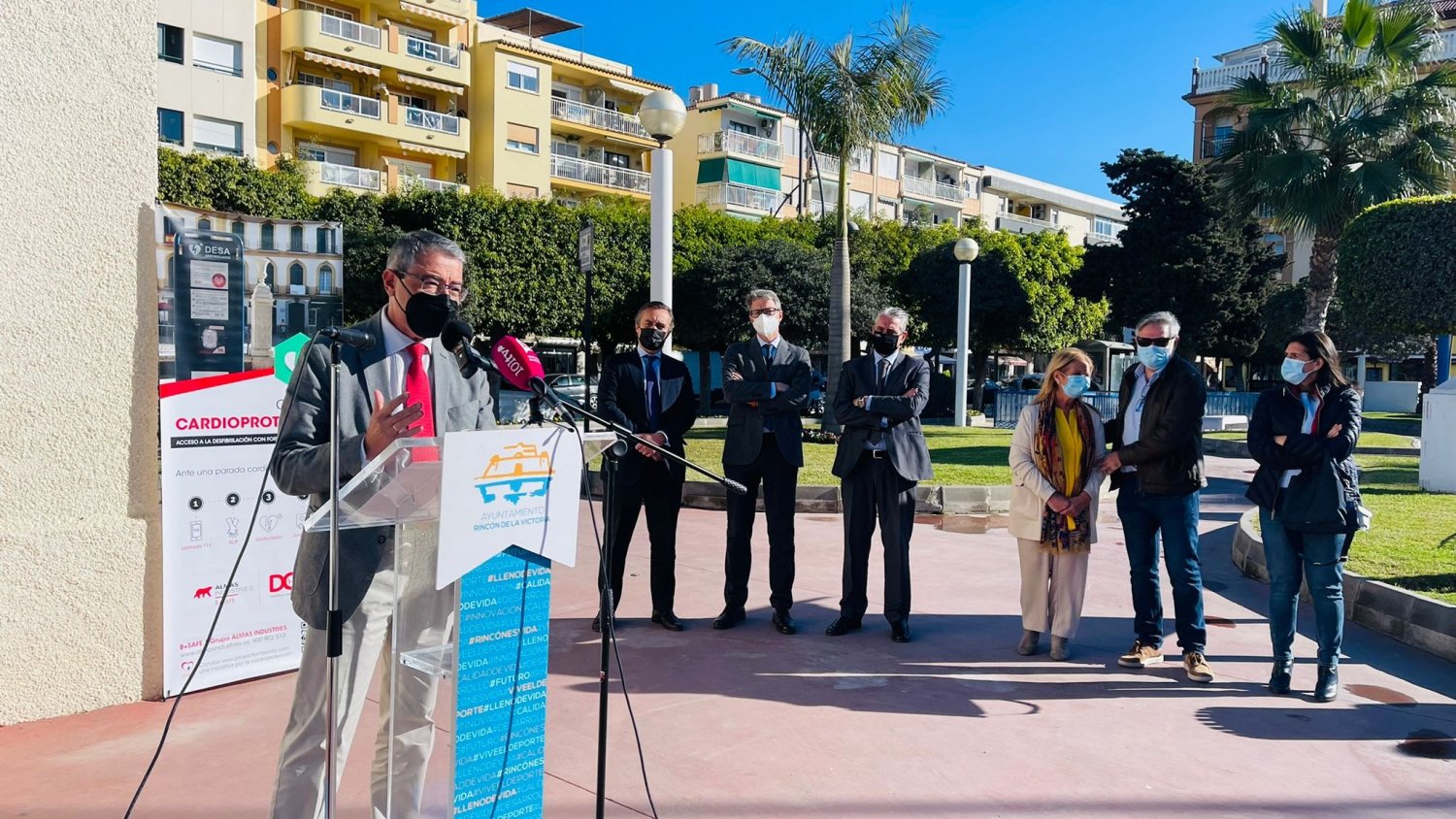 Rincón de la Victoria, Ciudad Cardioprotegida con la instalación de cuatro nuevos desfibriladores
