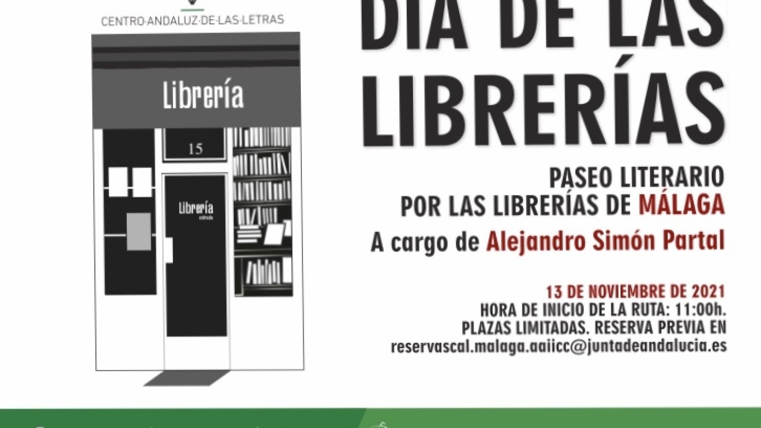 La Consejería de Cultura se suma a la celebración del Día de las Librerías