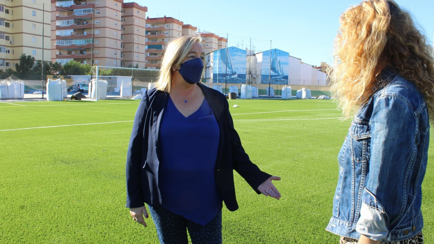 Fuengirola amplía la actuación de los trabajos de impermeabilización del Complejo Elola