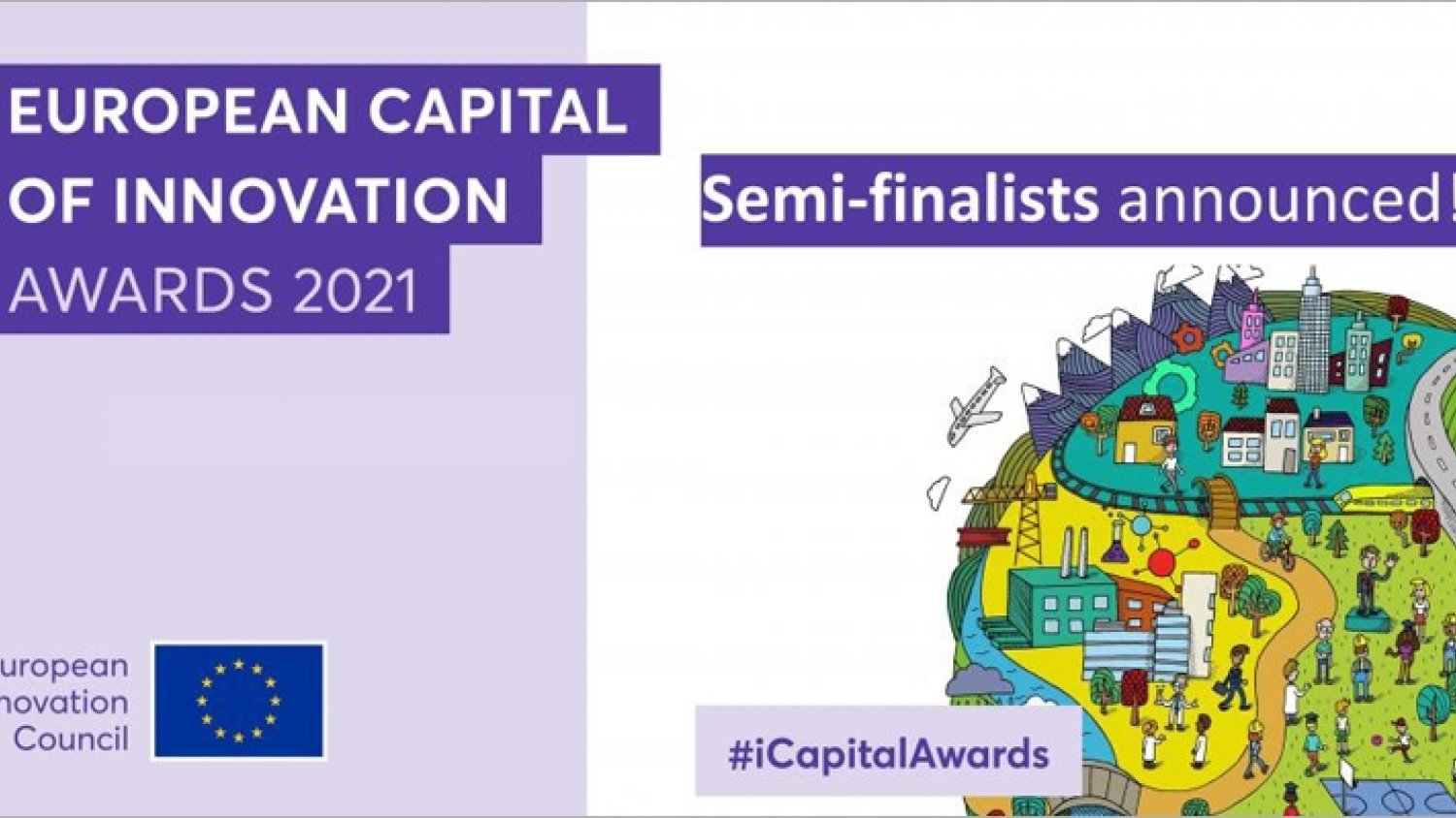Málaga elegida como finalista en los premios 'Capital Europea de la Innovación 2021'