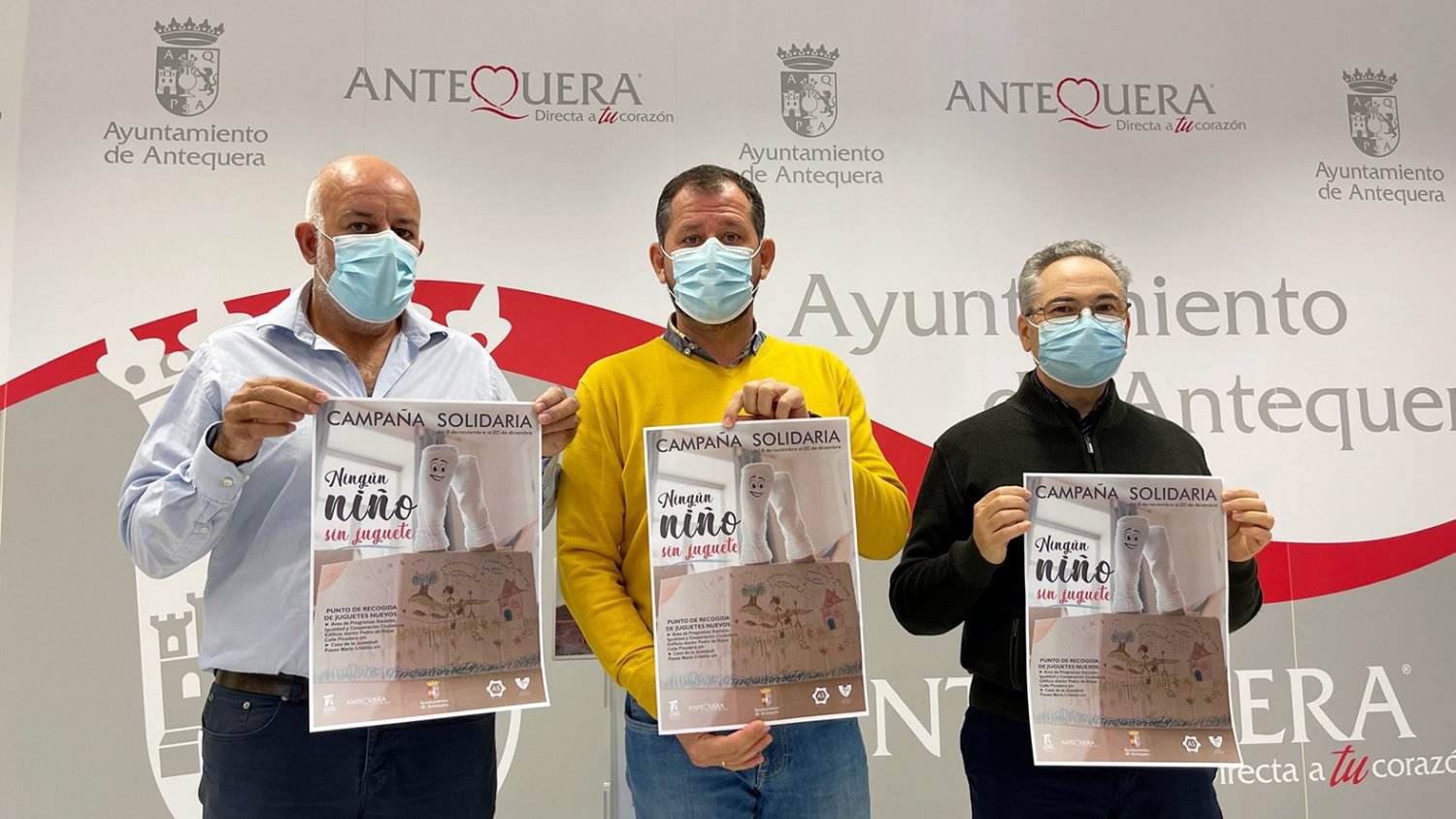 Antequera inicia la campaña solidaria 'Ningún Niño sin Juguete'