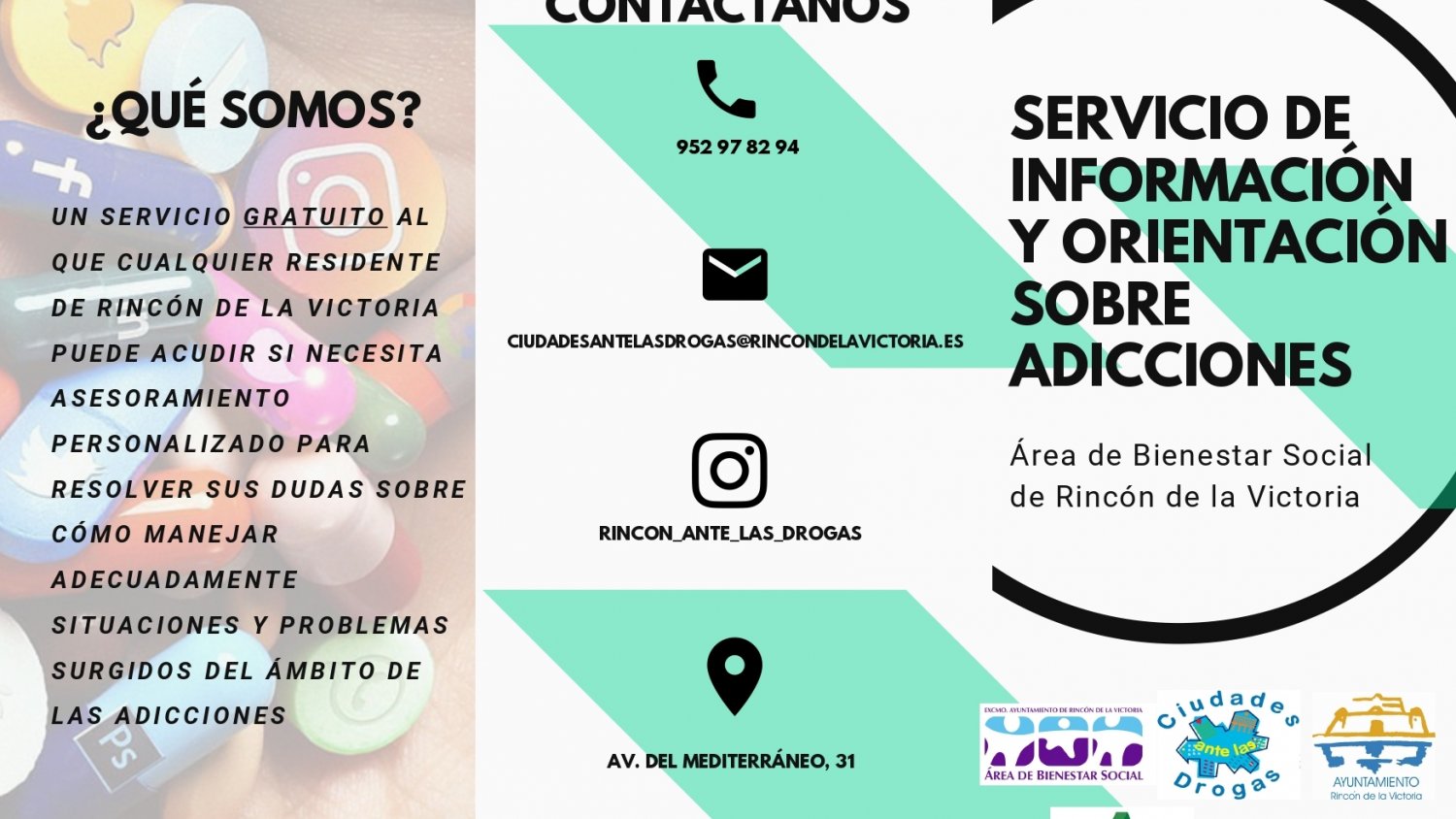Rincón de la Victoria presenta la nueva edición de `Ciudades ante las Drogas´