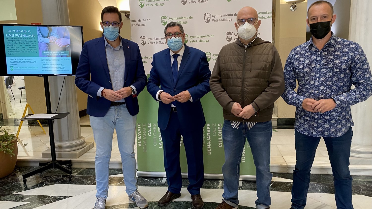 Vélez-Málaga destina cerca de 1,8 millones en ayudas a familias afectadas por el Covid-19