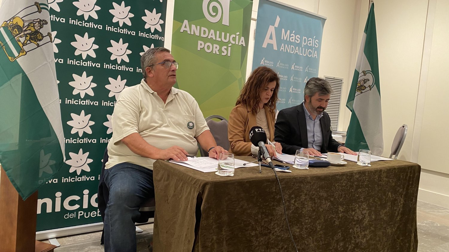 AxSí, Más País e Iniciativa del Pueblo Andaluz presentan su plataforma en Málaga