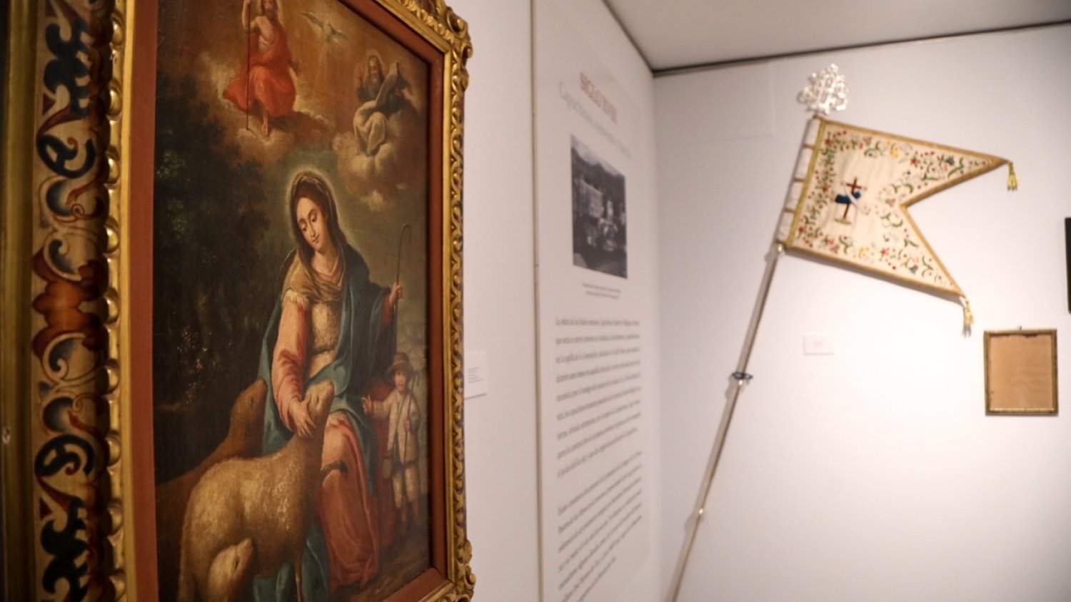 El Ayuntamiento de Málaga presenta la exposición de la Divina Pastora