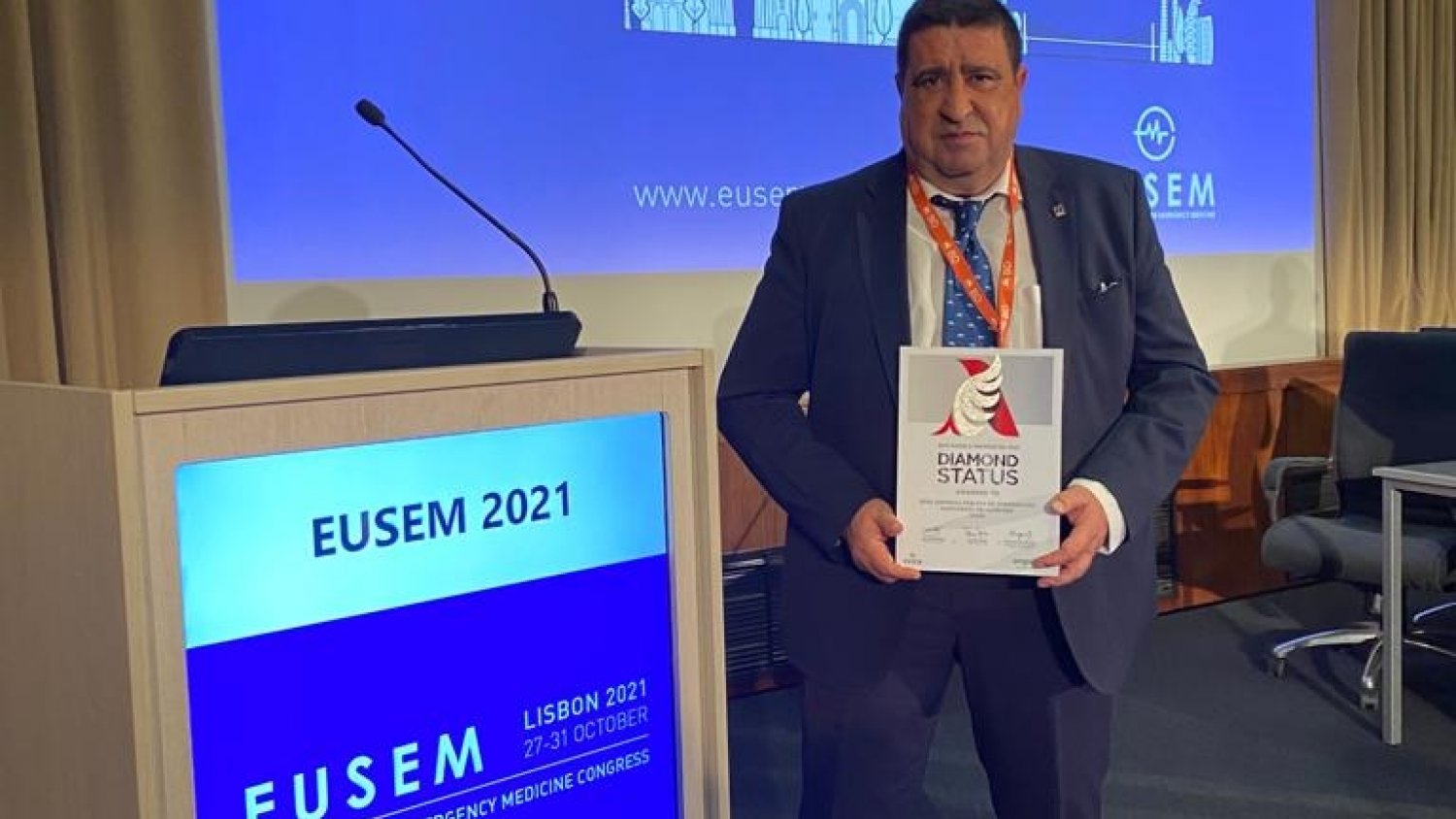 El 061 recibe el premio `Angels´ a la excelencia por el manejo de los pacientes con ictus
