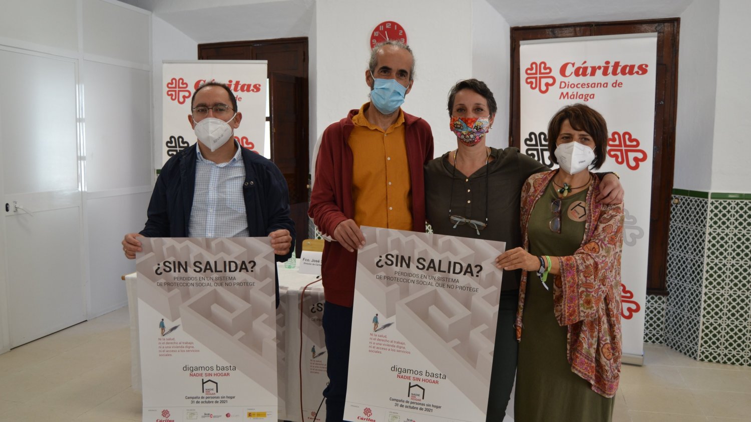 La campaña de Cáritas denuncia la realidad de las personas sin hogar