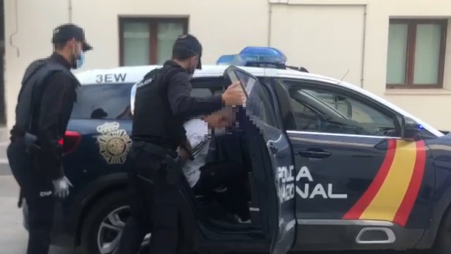 La Policía Nacional detiene en Manilva a un fugado de prisión tras amenazar de muerte a su expareja