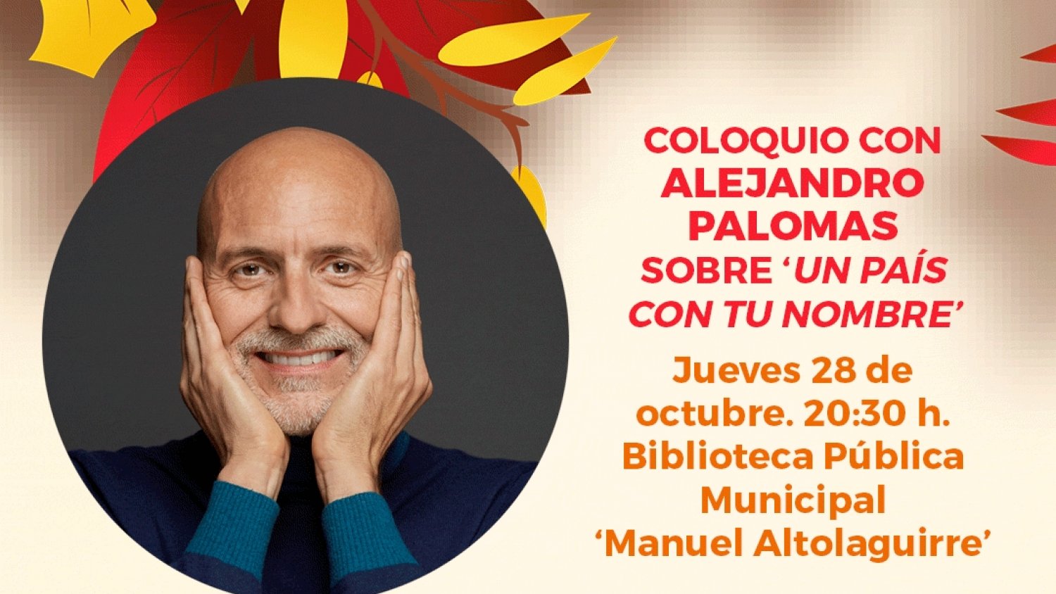 Alejandro Palomas inaugura las VI 'Catas literarias'