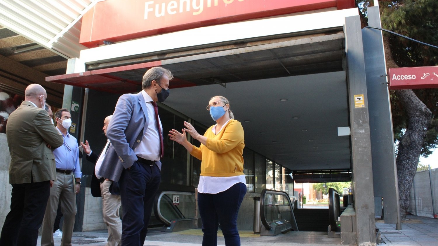 La alcaldesa de Fuengirola reclama a Renfe mayor celeridad en las obras de remodelación