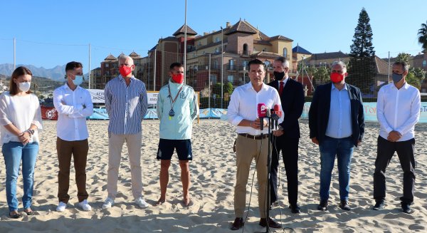 La selección española de fútbol playa elige Torrox para su concentración