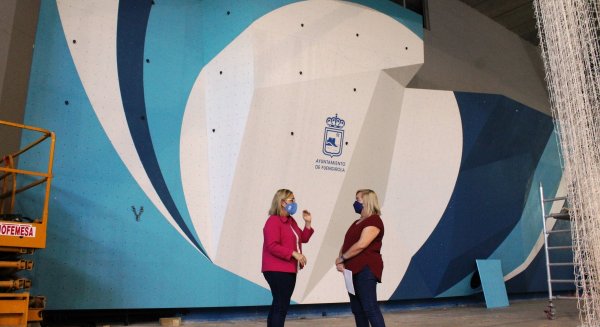 El Ayuntamiento de Fuengirola amplía su oferta deportiva con un rocódromo en el Complejo Elola