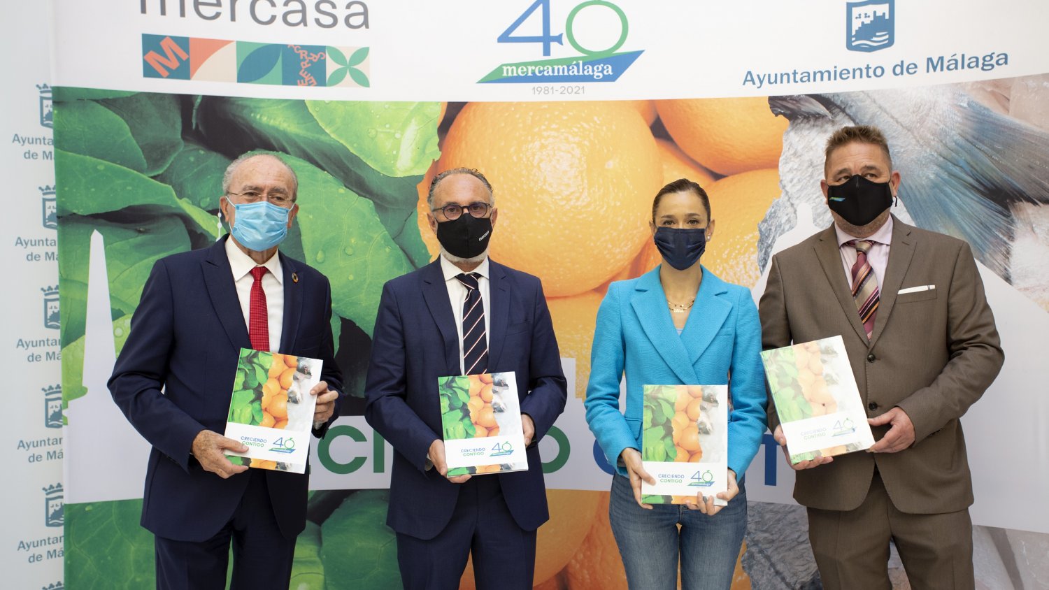 Mercamálaga celebra un acto conmemorativo por su 40 aniversario