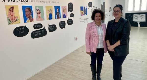 Las ilustraciones de Pedrita Parker presentes en una exposición del CAC de Vélez-Málaga