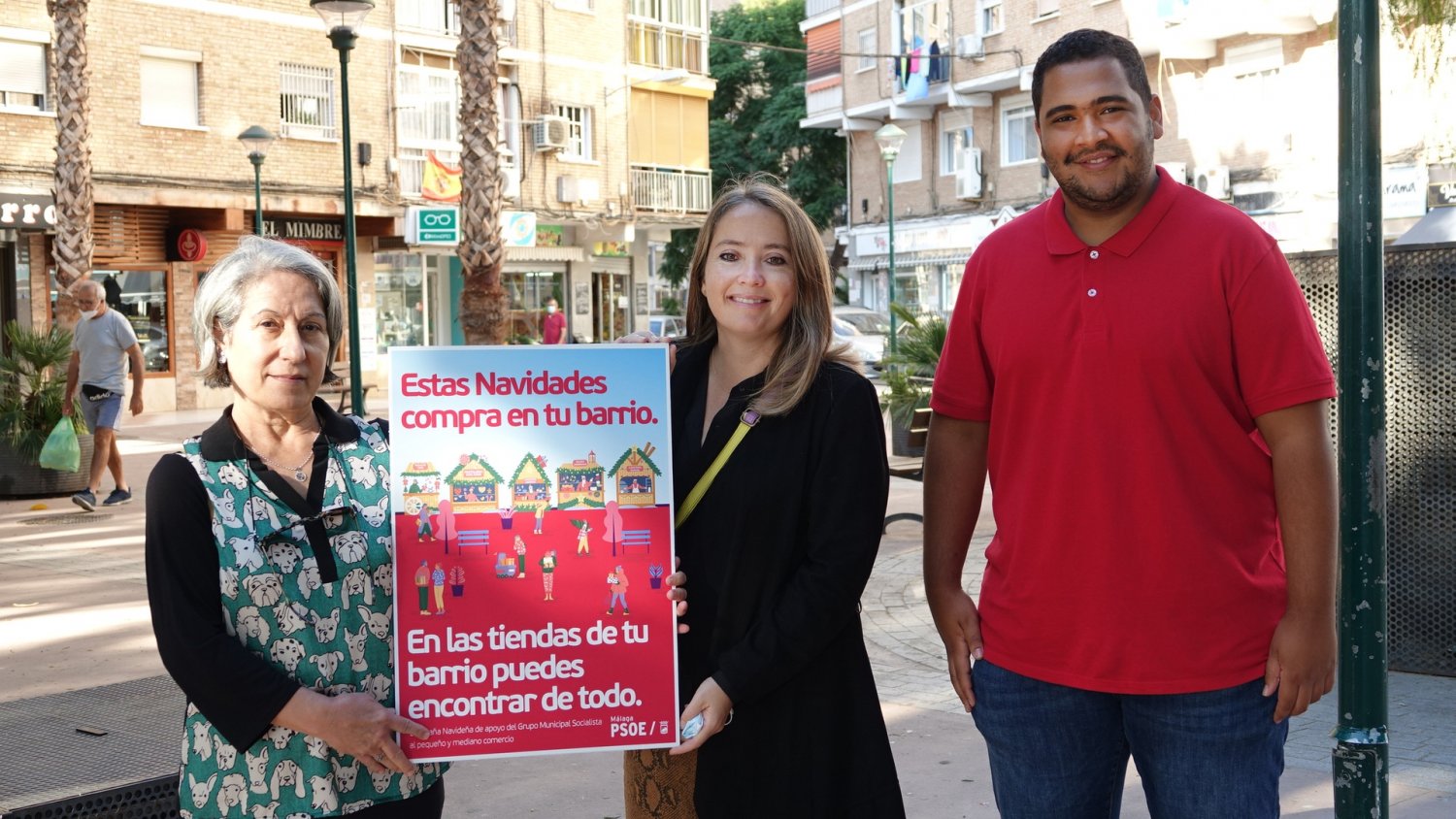 PSOE propone potenciar el consumo en las barriadas malagueñas para navidad
