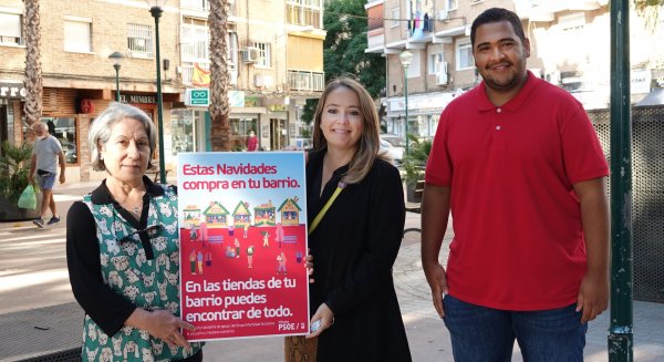 PSOE propone potenciar el consumo en las barriadas malagueñas para navidad