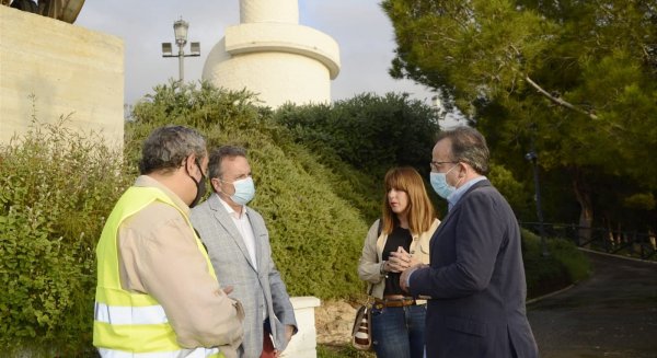 Iniciada las obras del ascensor panorámico que conectará el Parque de la Batería con la avenida Carlota Alessandri