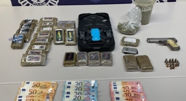 La Policía Nacional desarticula uno de los puntos de venta de droga más activos de Estepona
