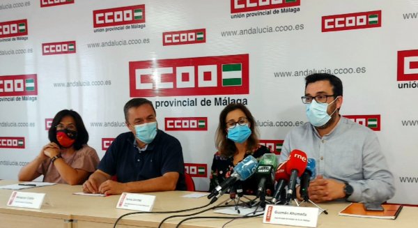 CCOO e IU proponen medidas conjuntas para combatir a la precariedad laboral en Málaga