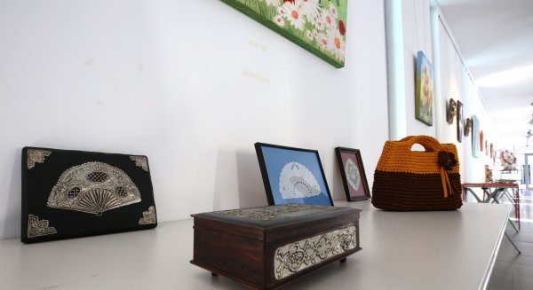Diputación acoge una muestra con obras realizadas por los mayores de la provincia