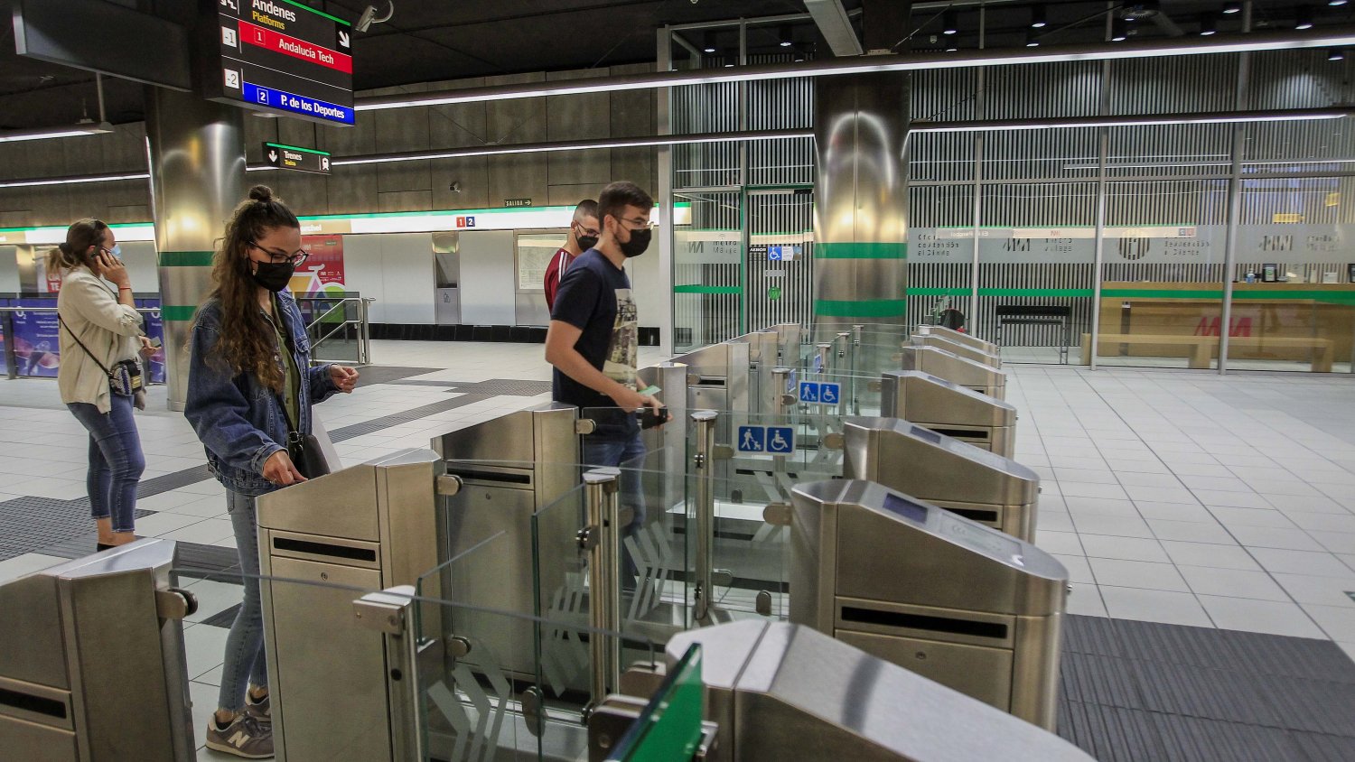 El Metro de Málaga transporta ya el 86% de la demanda de viajeros