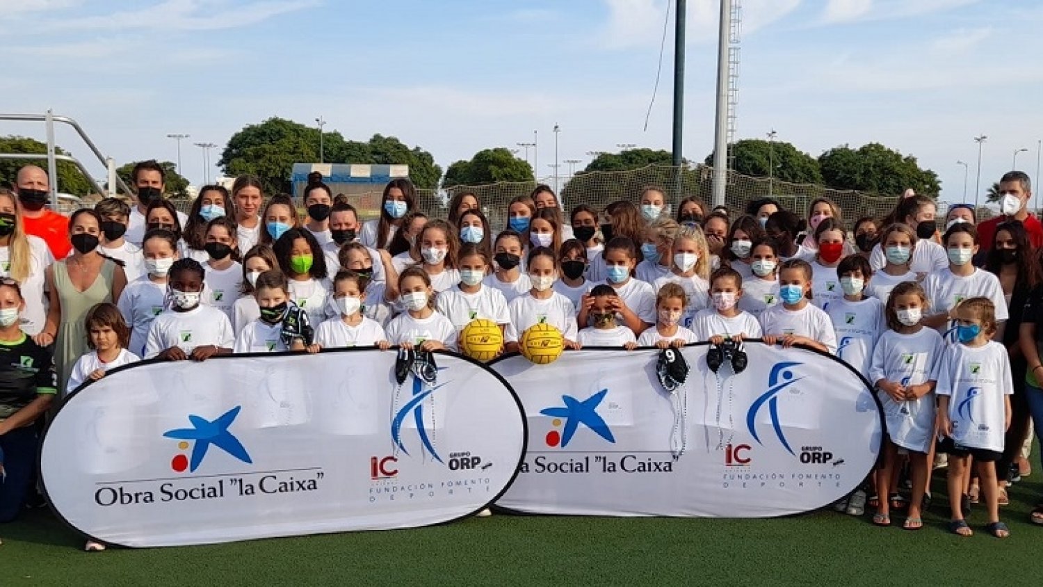 Waterpolo Málaga y Fundación Fomento Deporte renuevan su compromiso