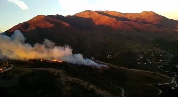 Estabilizado el incendio forestal en Casares
