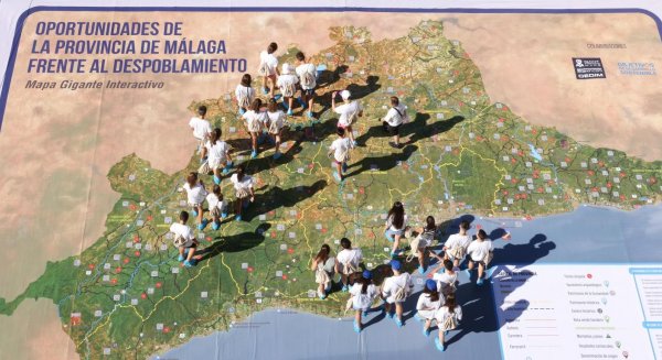 La plaza de la Marina acogerá el Mapa Gigante Interactivo de la provincia el próximo 24 de enero