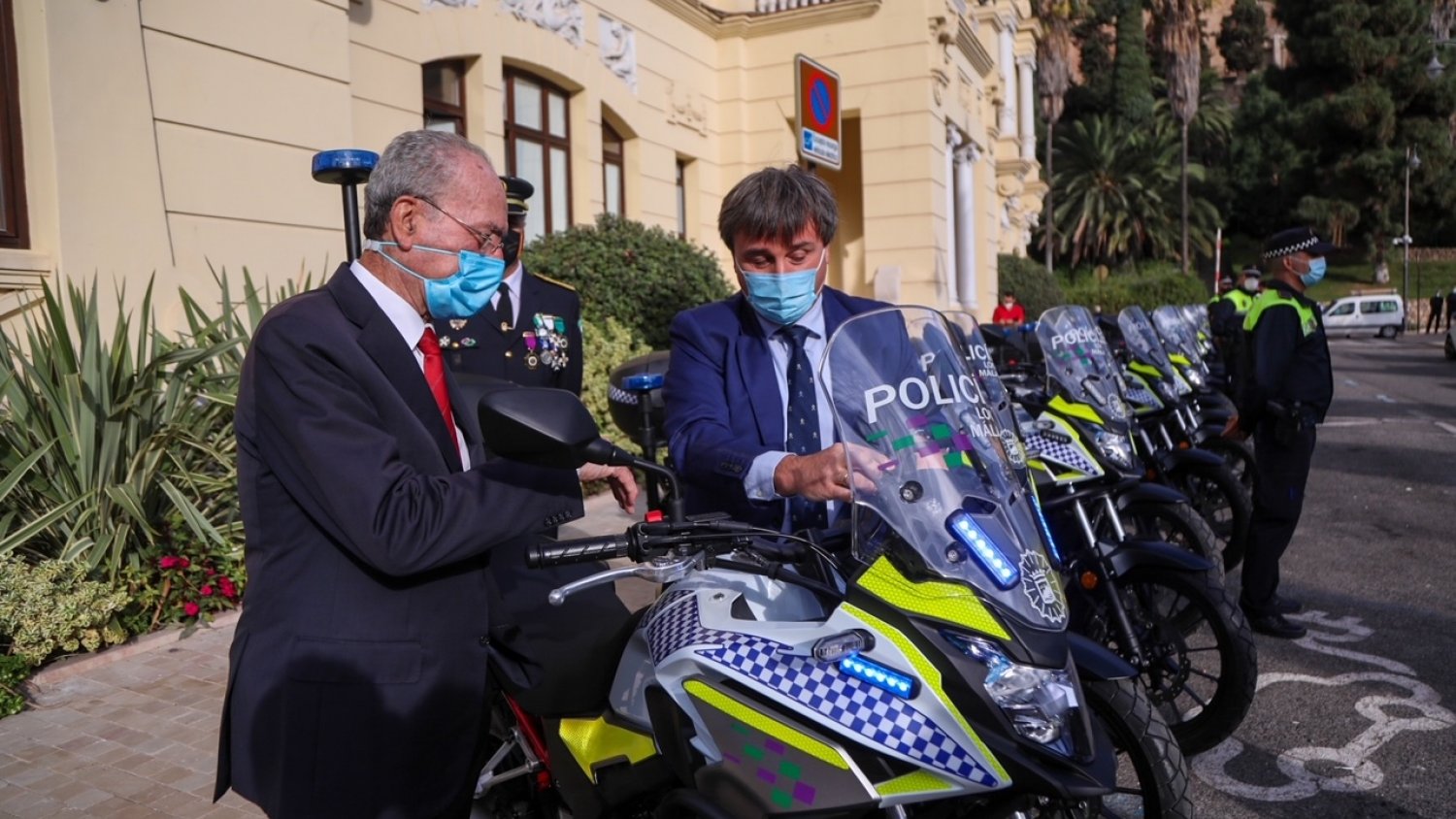 La Policía Local de Málaga adquiere 32 nuevas motocicletas