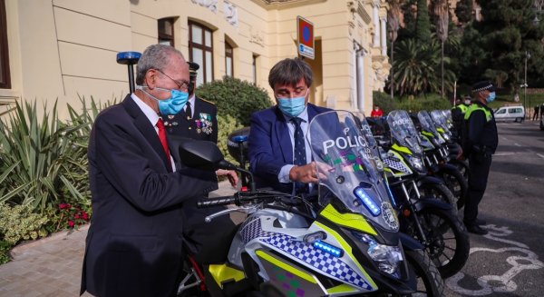La Policía Local de Málaga adquiere 32 nuevas motocicletas