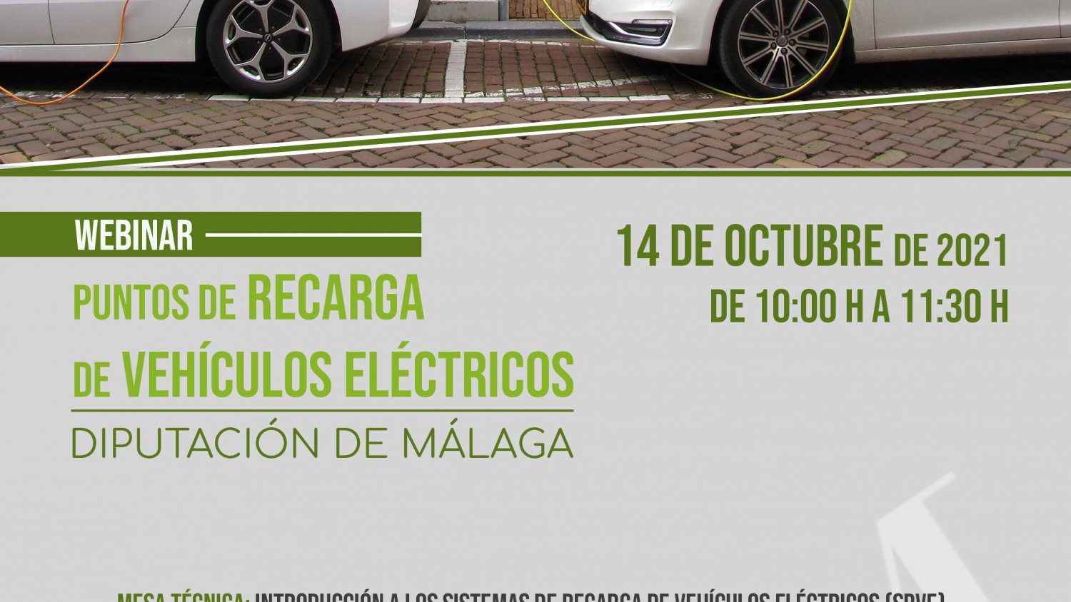 La Diputación pone en marcha una actividad formativa sobre puntos de recarga de vehículos eléctricos