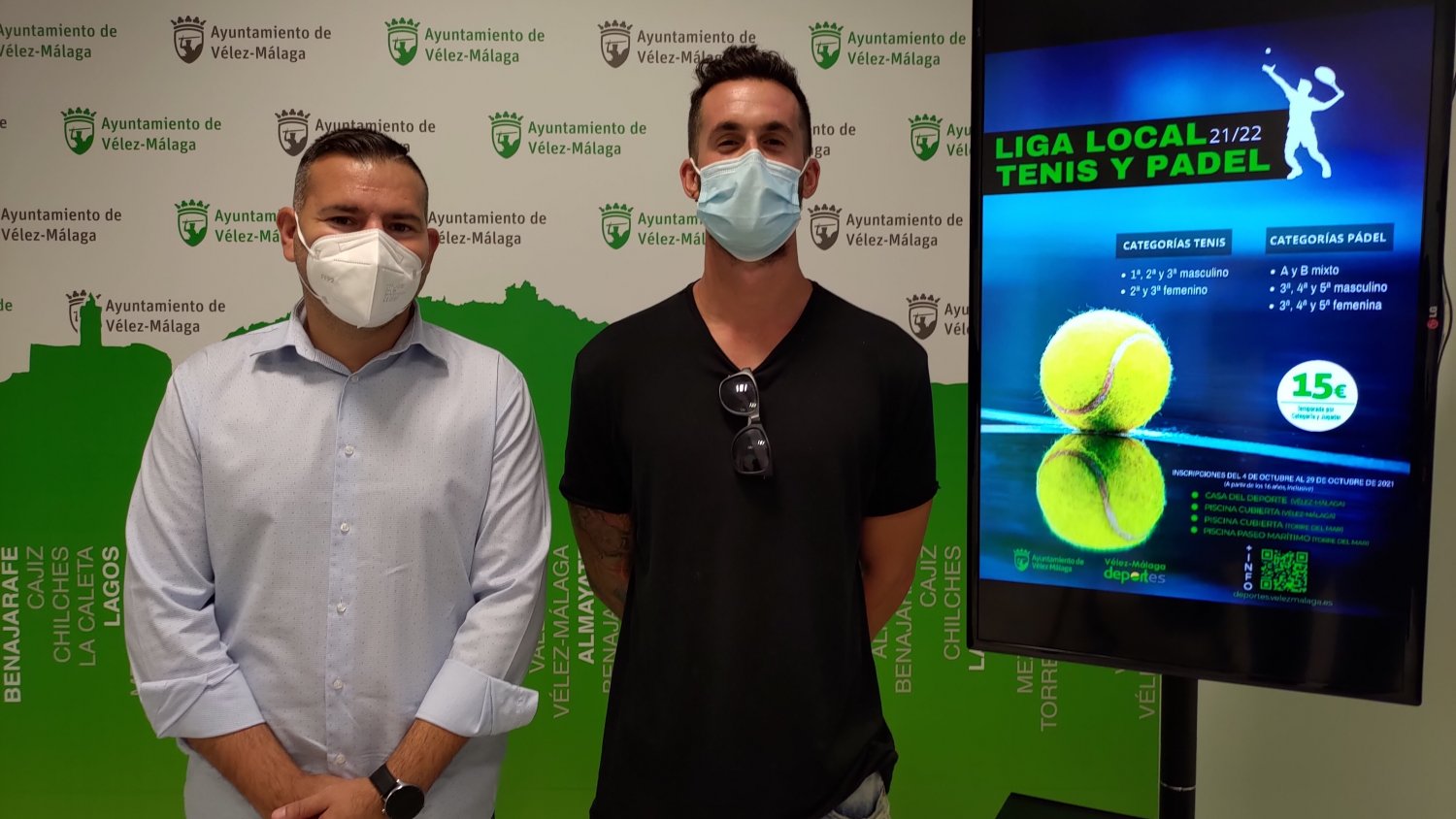 Vélez-Málaga presenta la 'Liga Local de tenis y pádel 2021-2022'