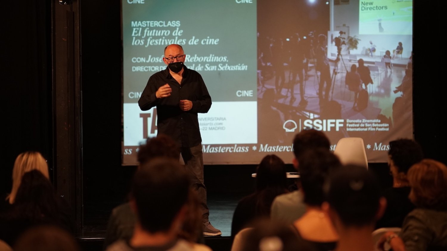 El director del Festival de San Sebastián ofrece una masterclass a los jóvenes de la escuela TAI