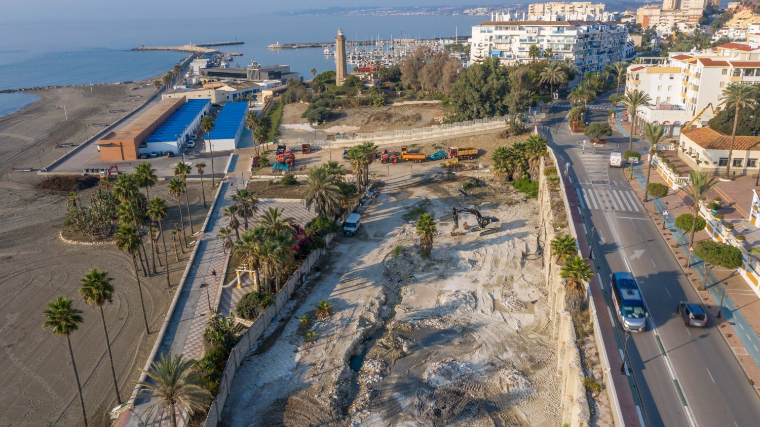 Estepona inicia las obras del proyecto urbano que abre al mar con un balcón al Mediterráneo