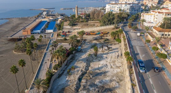 Estepona inicia las obras del proyecto urbano que abre al mar con un balcón al Mediterráneo