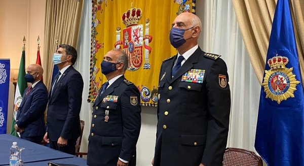 El comisario Enrique Barón Castaño toma posesión como nuevo jefe provincial de la Policía Nacional en Málaga