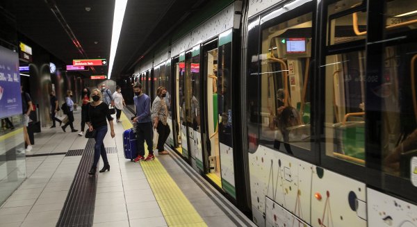 Metro de Málaga ofrece en su app información de ocupación de los trenes en tiempo real