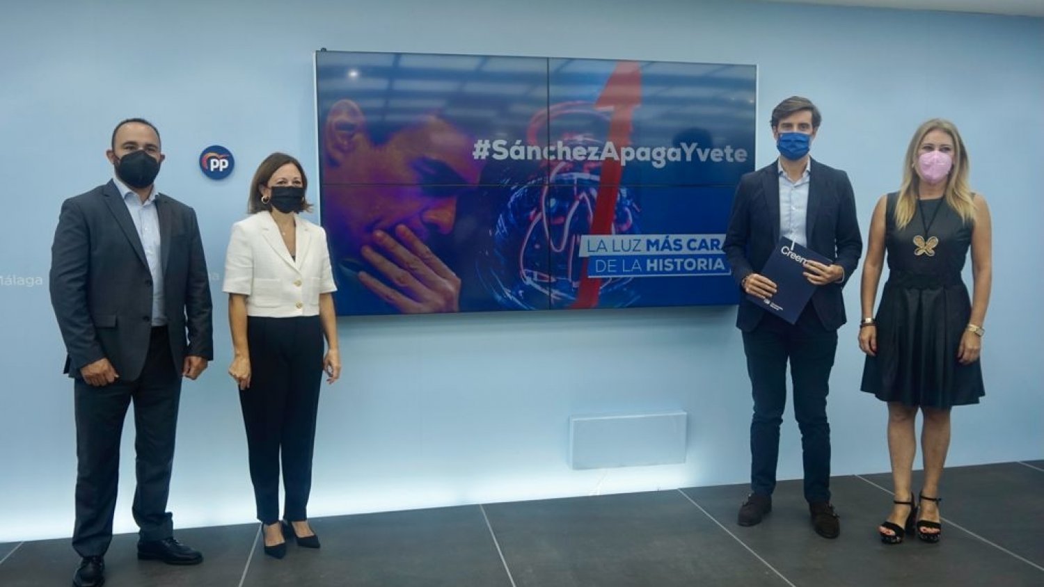 El PP presenta una campaña para bajar un 20% la factura de la luz ante la inacción de Sánchez