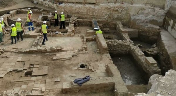 Iniciado el traslado de restos arqueológicos de las obras de Metro de Málaga a su ubicación final
