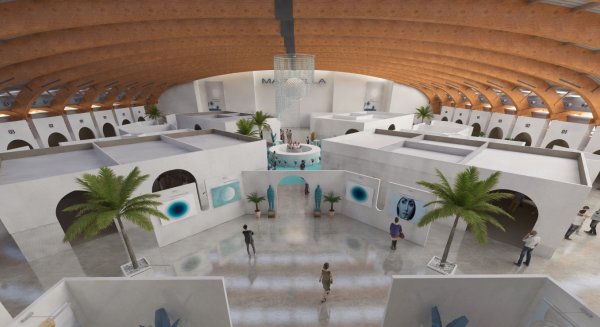 La imagen de Marbella Design 2021 se centra en la arquitectura del Pueblo Andaluz
