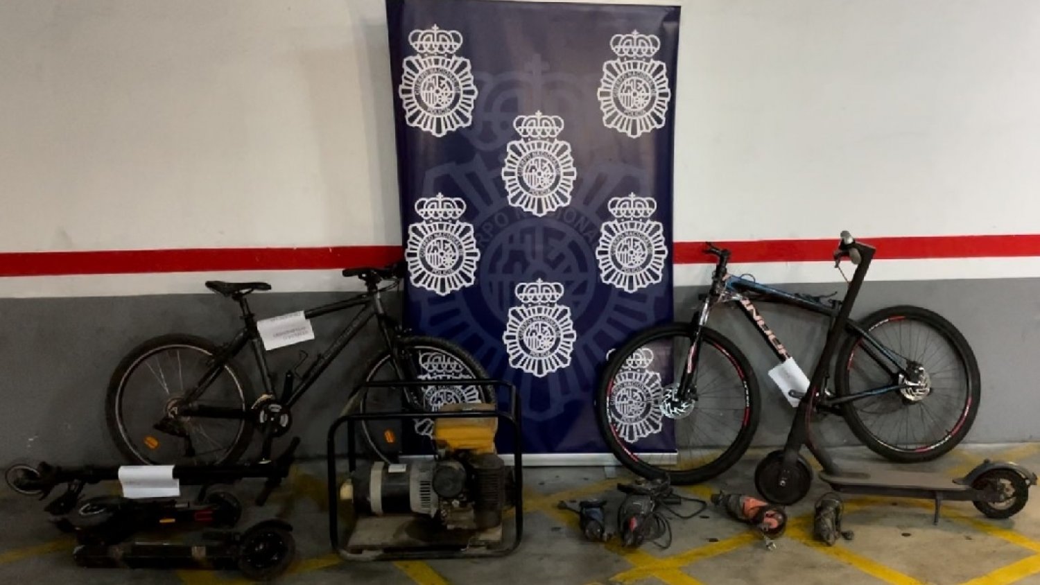 Detenido en Málaga un hombre por ocultar en una parcela alquilada una motocicleta robada