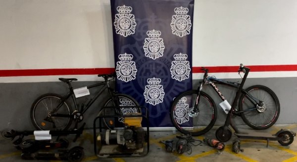 Detenido en Málaga un hombre por ocultar en una parcela alquilada una motocicleta robada