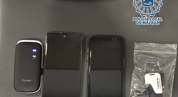 Detenido en Málaga un hombre por poseer contenido pornográfico en un teléfono sustraído