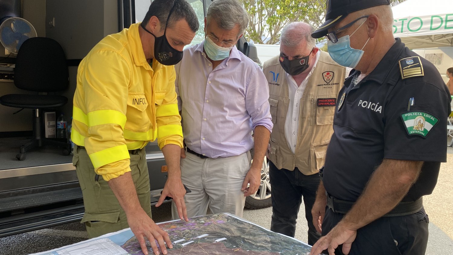 Estepona procede a pedir la declaración de zona catastrófica en Sierra Bermeja